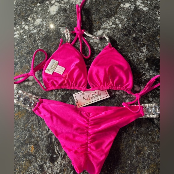 SOLD OUT xxx Regina’s desire “roped up” by beach bunny XL top and L bottoms - Picture 13 of 15